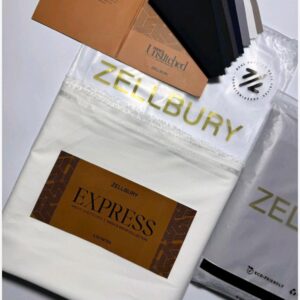 Zellbury Express Pure White Men's Unstitched Wash & Wear Suit